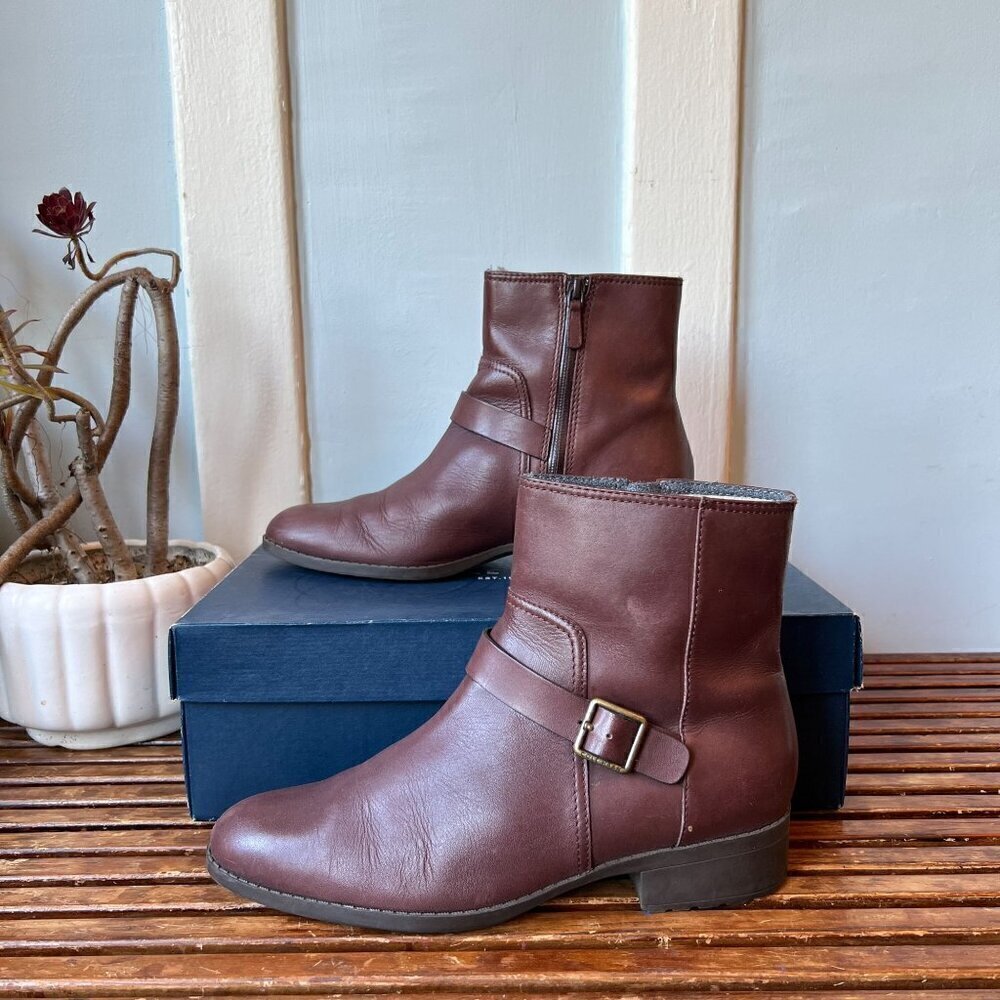 Cole Haan Huntley Water-resistant Bootie Chestnut